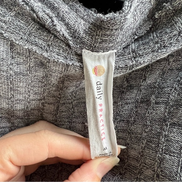 Daily Practice by Anthropologie Grey Marley Tank Top Size Medium - Picture 6 of 10
